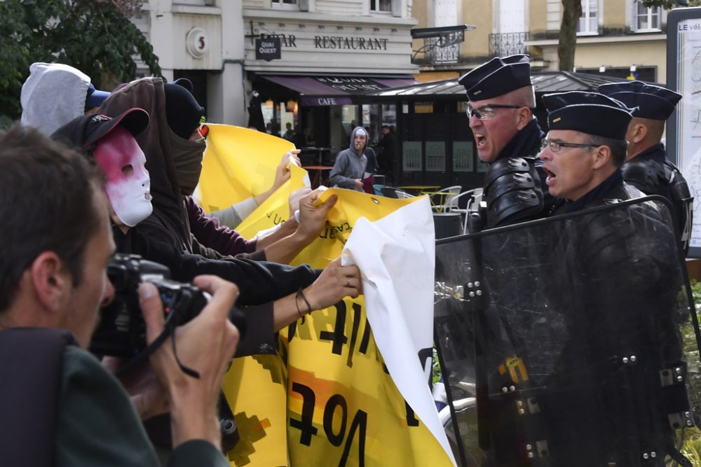 Proteste gegen Arbeitsmarktreform in Rennes