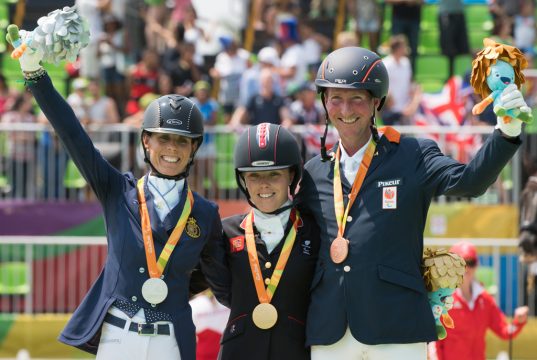 Dressurreiterin Michèle George holt Silber bei Paralympics