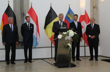 Gipfeltreffen der deutschsprachigen Staaten in Eupen
