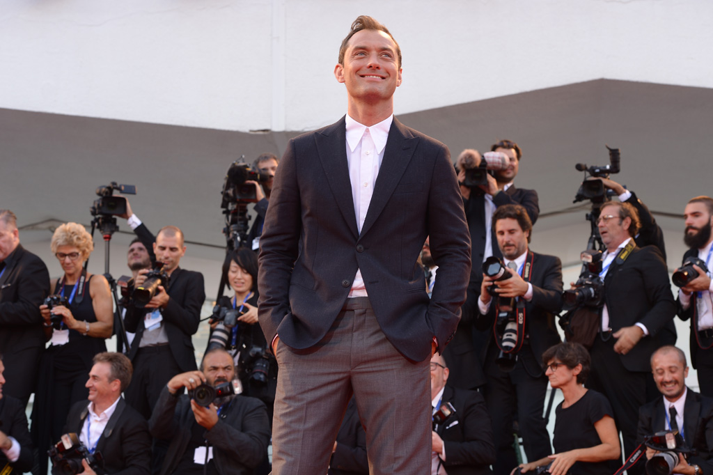 Jude Law beim Filmfest von Venedig