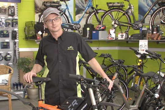 Jochen Köttgen aus Eynatten verkauft E-Bikes
