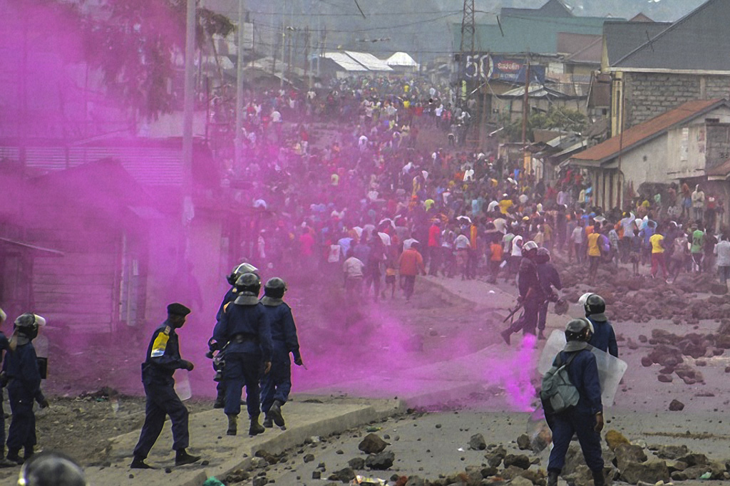 Proteste gegen Präsident Kabila in Goma (19.9.)
