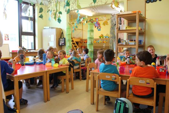 Schulanfang in der Gemeinde Burg Reuland: Schule Kreuzberg
