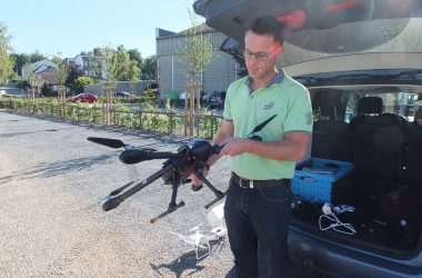 Drohnen-Pilot Michael Leufgen