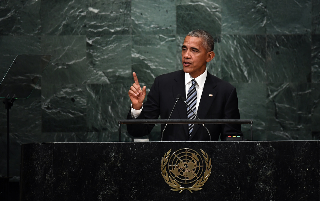 Barack Obama hält seine letzte Rede bei der UN-Generaldebatte
