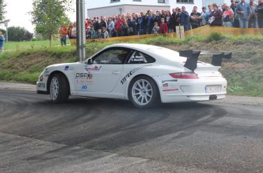 East Belgian Rallye 2016: Shakedown - Yannick Neuville/Markus Meyer im Porsche