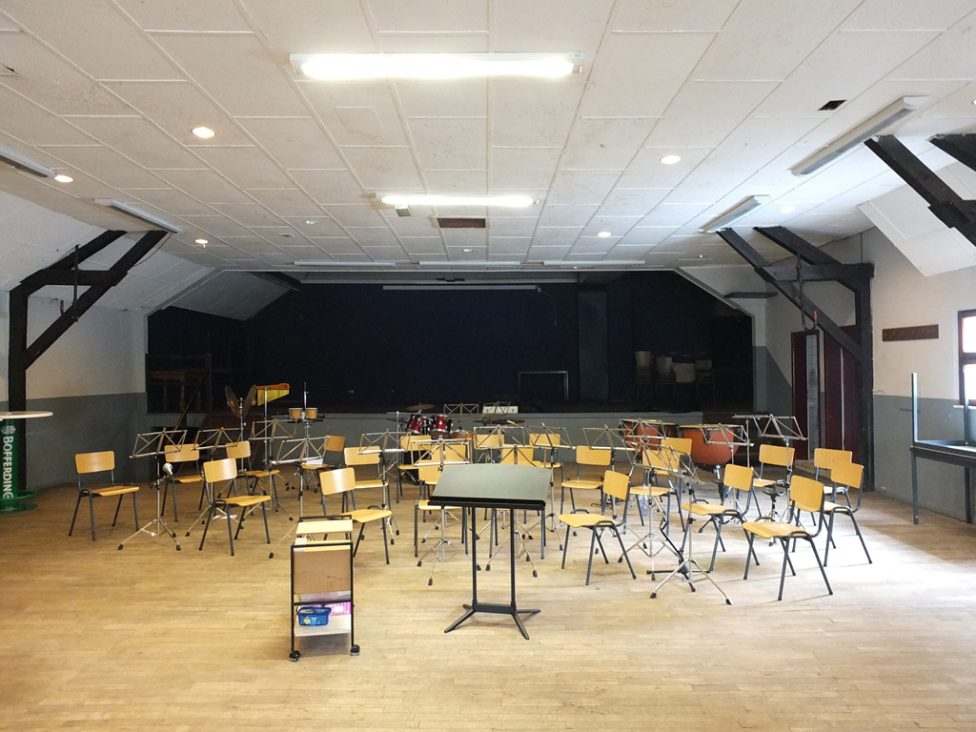 Innenansicht Dorfsaal Oudler