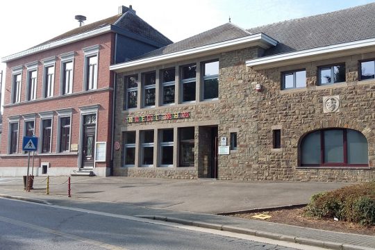 Schulanfang in der Gemeindeschule Walhorn