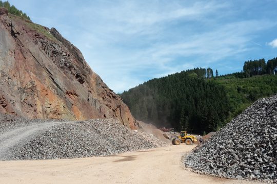 "Carrière de la Warche" - Steinbruch in Malmedy
