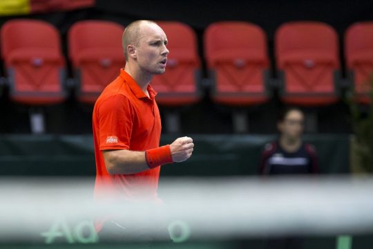 Steve Darcis baut die belgische Führung aus