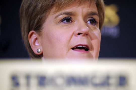 Schottische Premierministerin Nicola Sturgeon