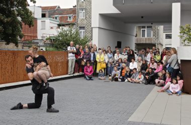 "Tanzende Stadt" 2016 in Eupen (Bild: BRF)