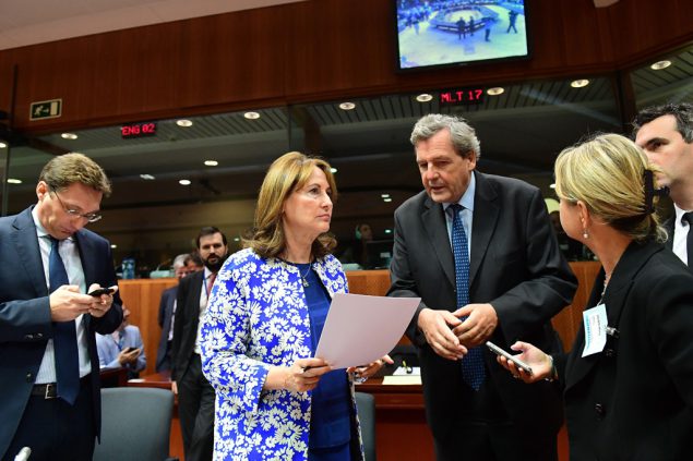 Treffen der EU-Umweltminister in Brüssel