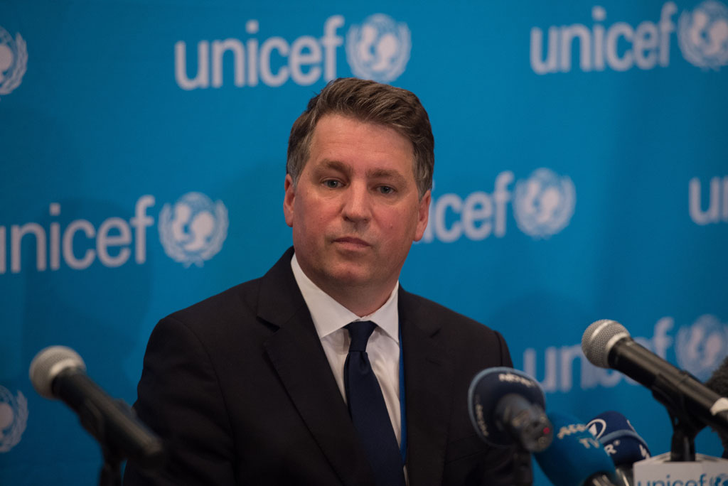 Stellvertretender UNICEF-Direktor Justin Forsyth