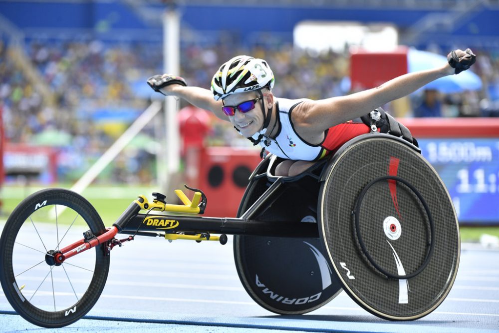 Marieke Vervoort gewinnt Silber über 400 Meter