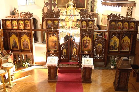 Ikonostase in der Werthkapelle Eupen