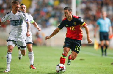 Kapitän Eden Hazard beim Quali-Spiel Zypern - Belgien