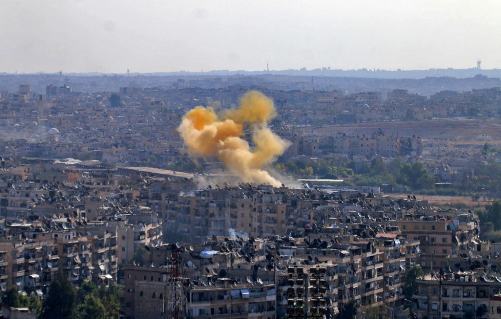 Die syrische Stadt Aleppo