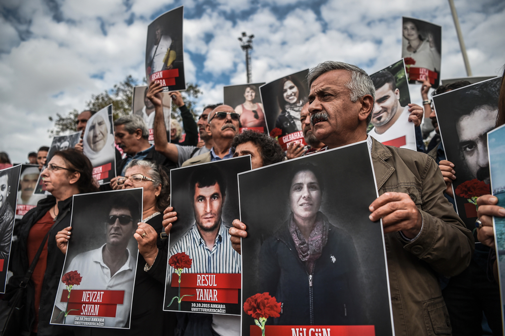 Gedenkveranstaltung für Terroropfer in Ankara (9.10.)