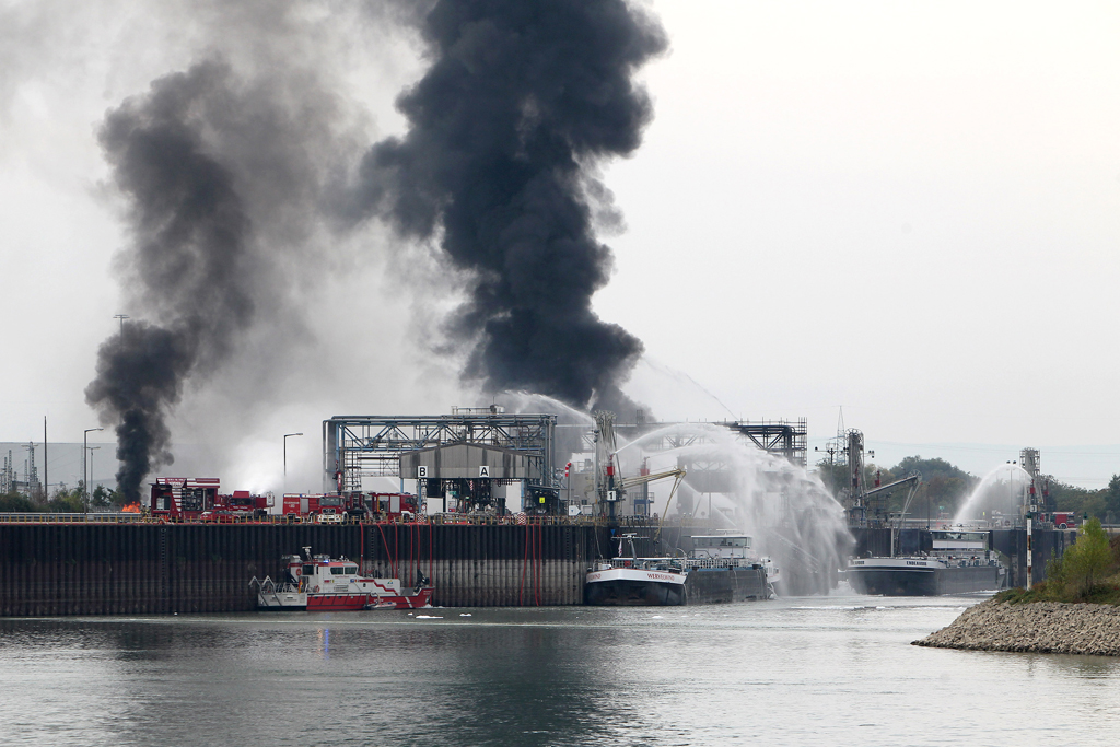 Explosion bei BASF in Ludwigshafen