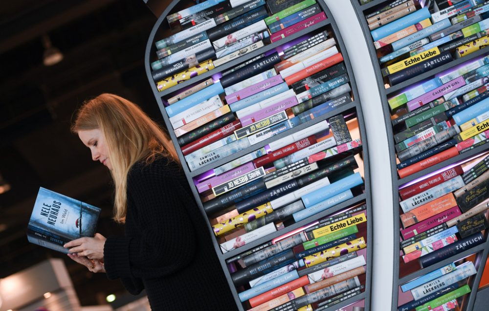 Frankfurter Buchmesse 2016 am Tag vor der Eröffnung