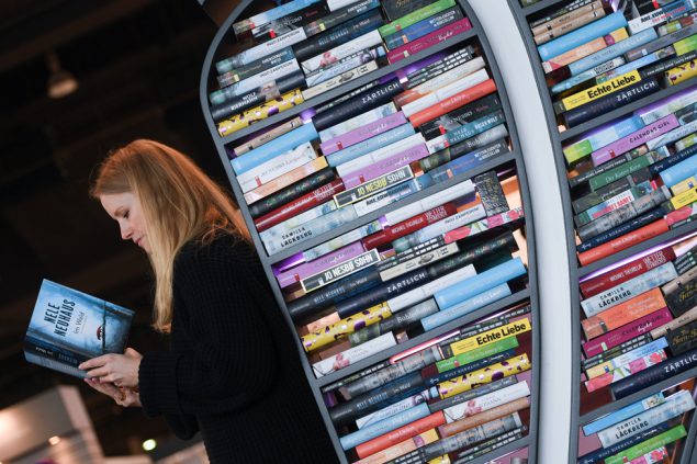 Frankfurter Buchmesse 2016 am Tag vor der Eröffnung