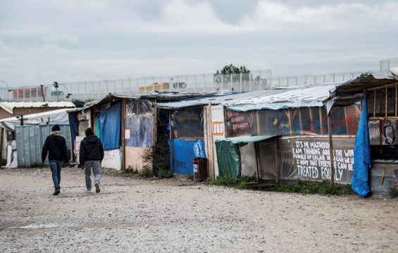 Der "Dschungel" von Calais soll am Montag geräumt werden