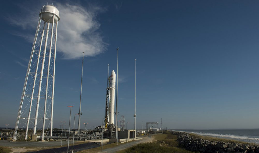 Raumfrachter "Cygnus" zur ISS gestartet (Archivbild: Bill Ingalls/NASA/AFP)