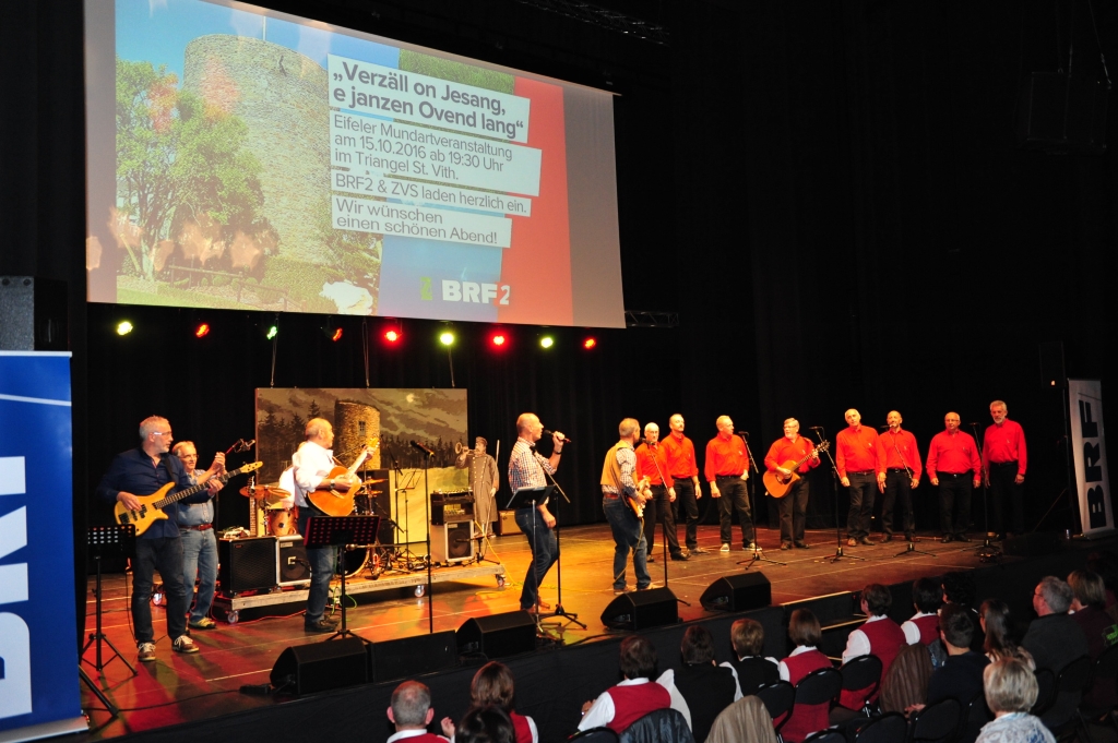 Das große Finale der Eifeler Mundartveranstaltung mit D'Löressen und den Rodter Buchfinken