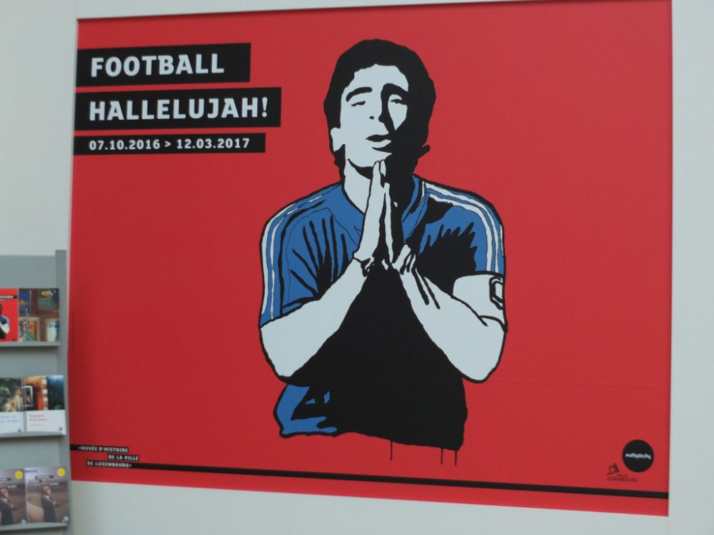 "Football Halleluja!": Ausstellung in Luxemburg zu Fußball und Religion