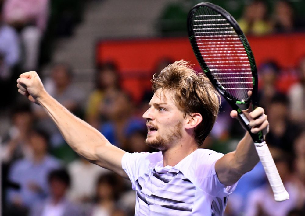 David Goffin schlägt Marin Cilic und steht im Finale von Tokio