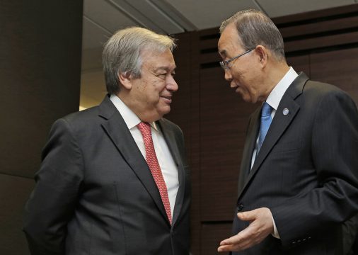 Antonio Guterres wird Nachfolger von Ban Ki Moon als UN-Generalsekretär