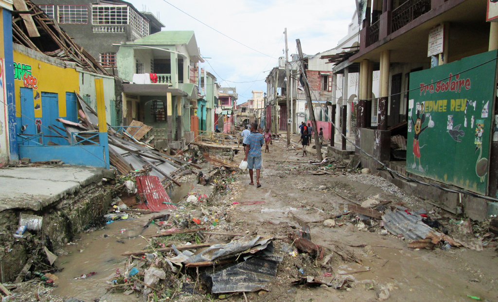 Hurrican Matthew hat auf Haiti mindestens 600 Todesopfer gefordert