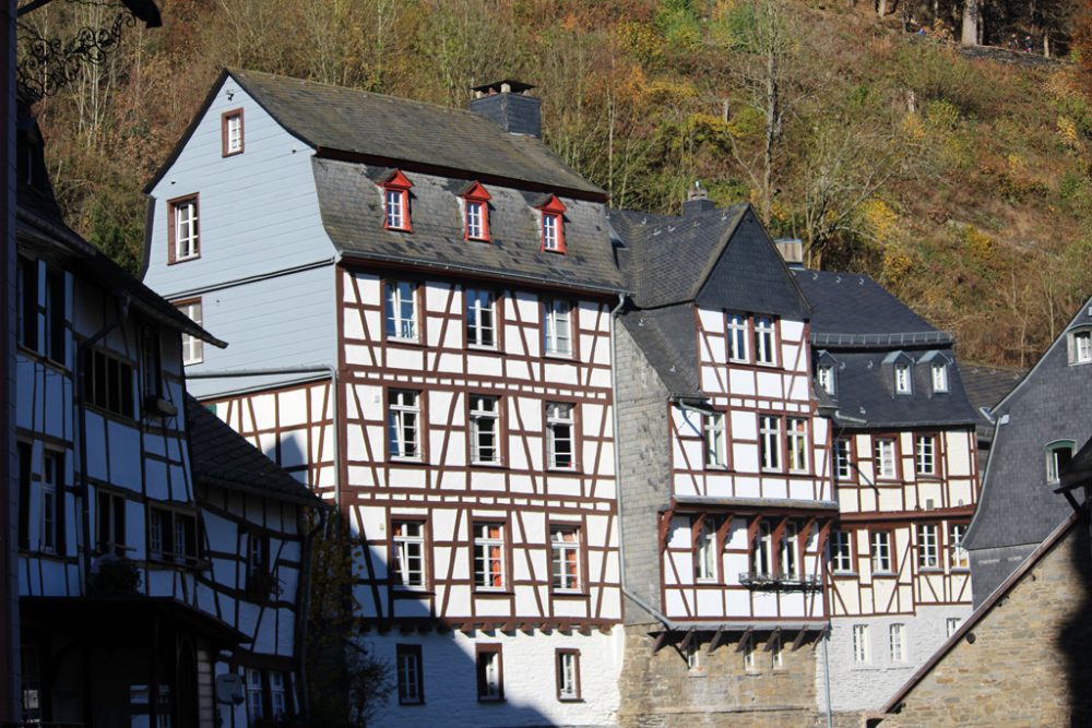 Fachwerkhäuser in Monschau