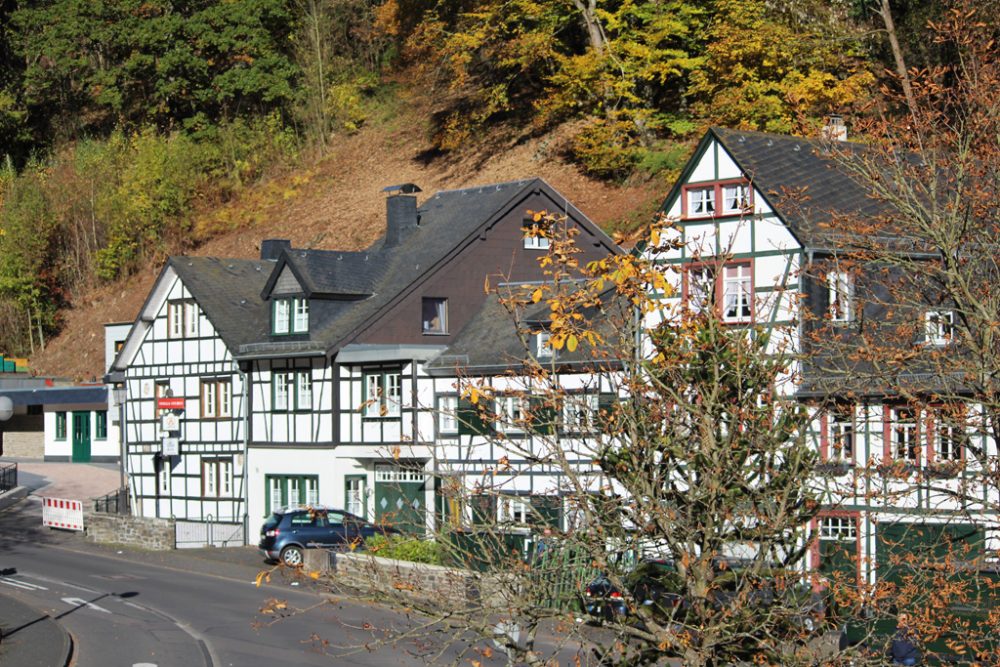 Fachwerkhäuser in Monschau