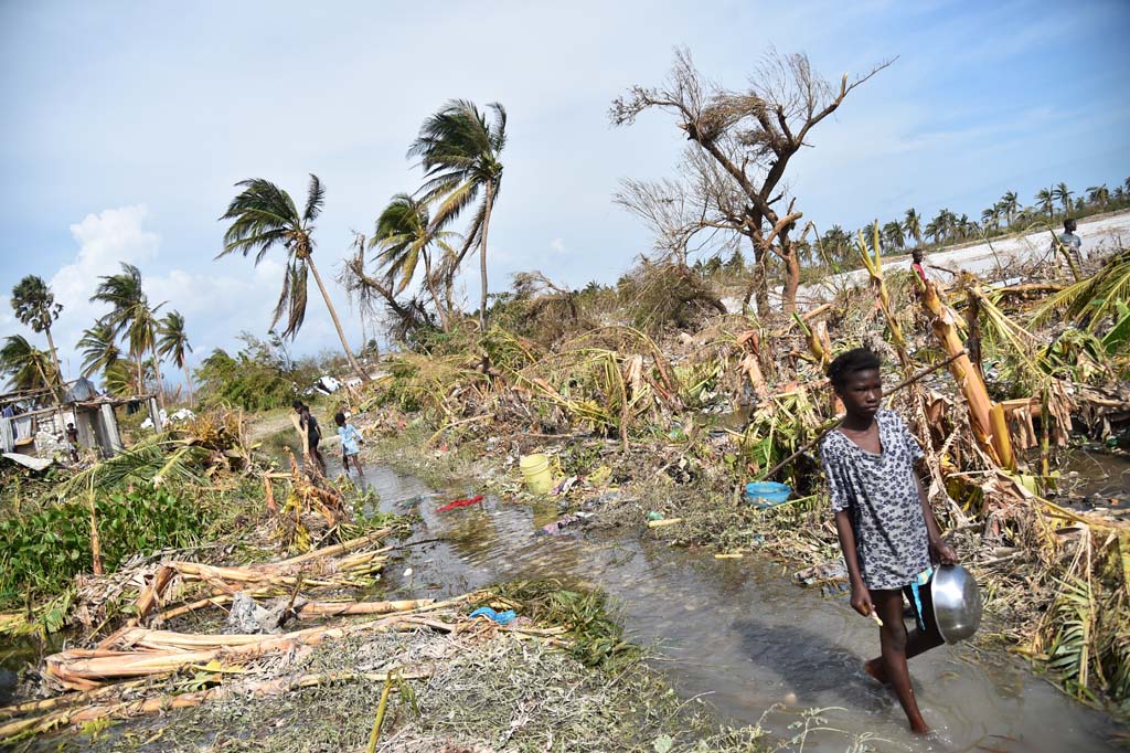 Hurrican Matthew auf Haiti