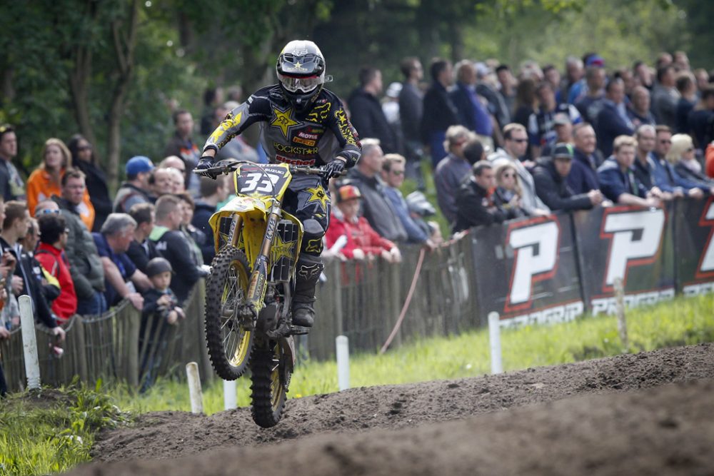Julien Lieber beim MX2 Dutch Grand Prix (Mai 2014)