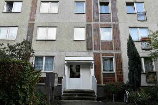 In diesem Wohnhaus in Leipzig wurde Dschaber al-Bakr am Montag aufgegriffen