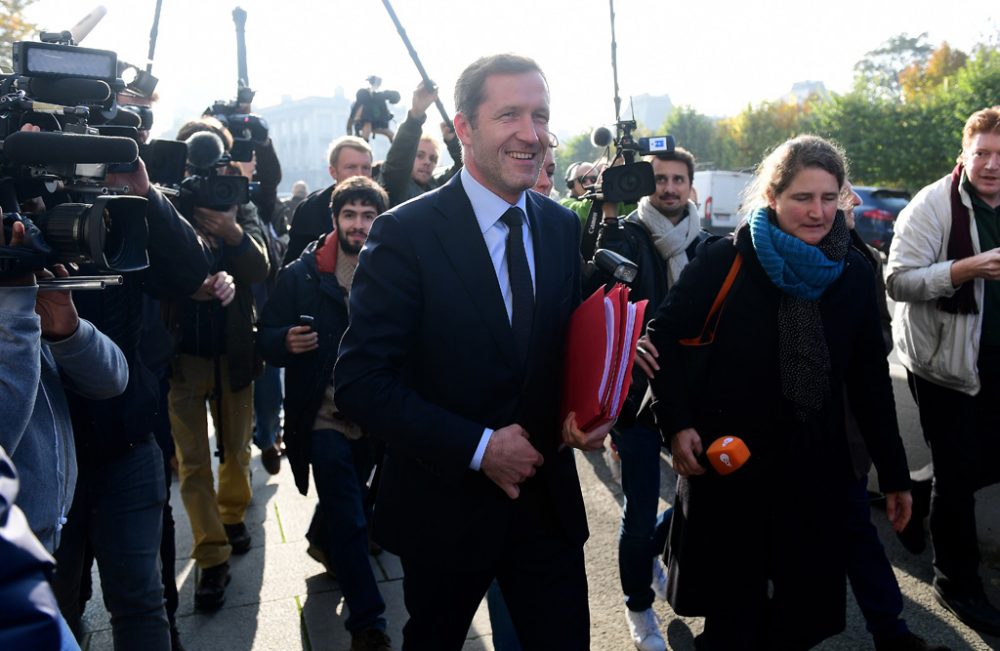 Der wallonische Ministerpräsident Paul Magnette am Mittwoch in Brüssel