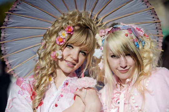 Fans der japanischen Comics verkleiden sich gerne selbst als Manga-Figuren