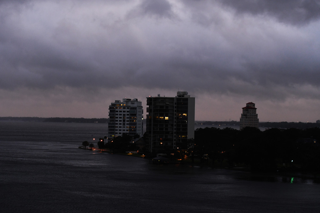 Hurrikan "Matthew" zieht an Florida vorbei (Bild: Jacksonville)