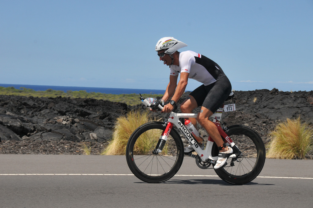 Michael Kirch beim Ironman Hawaii 2016
