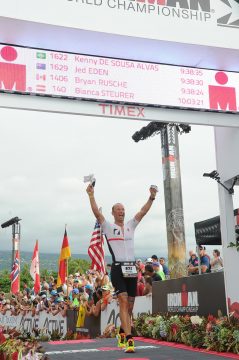 Michael Kirch beim Ironman Hawaii 2016