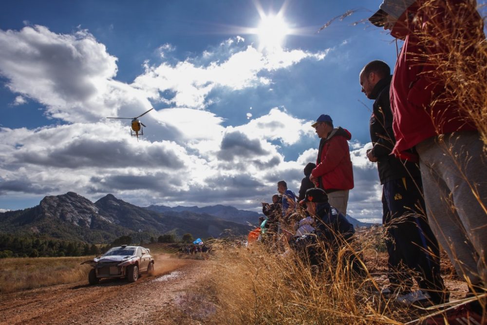 Thierry Neuville war mit einem leicht angeschlagenen Hyundai i20 WRC unterwegs