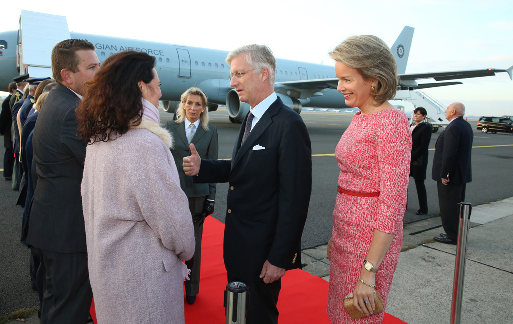 König Philippe und Königin Mathilde brechen nach Japan auf