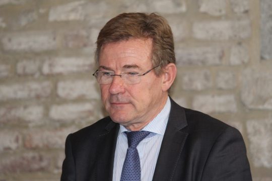 Belgien war durch Finanzminister Johan Van Overtveldt vertreten