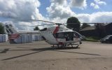 Rettungshubschrauber von Bra-sur-Lienne in Bütgenbach