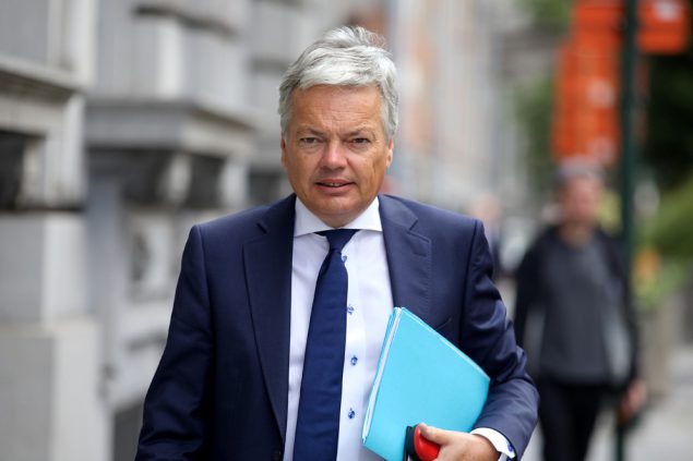 Außenminister Didier Reynders (2.9.)