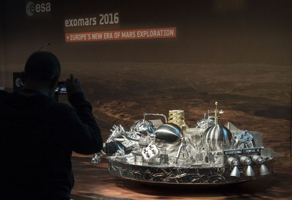 Europas und Russlands Marslandung nur teilweise geglückt