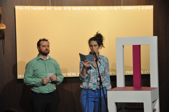 Die Leiter des Festivals: Line Lerho (r.) und Kurt Pothen